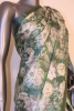 Exclusive Floral Pure Satin Crepe Silk Saree-Finest Quality